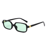 HS1423 - Rectangle Slim Modern Square Sunglasses - Iris Fashion