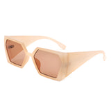 HS1320 - Geometric Chunky Fashion Square Wholesale Sunglasses