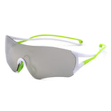 HS2263 - Rimless Performance Wraparound Shield Sport Sunglasses