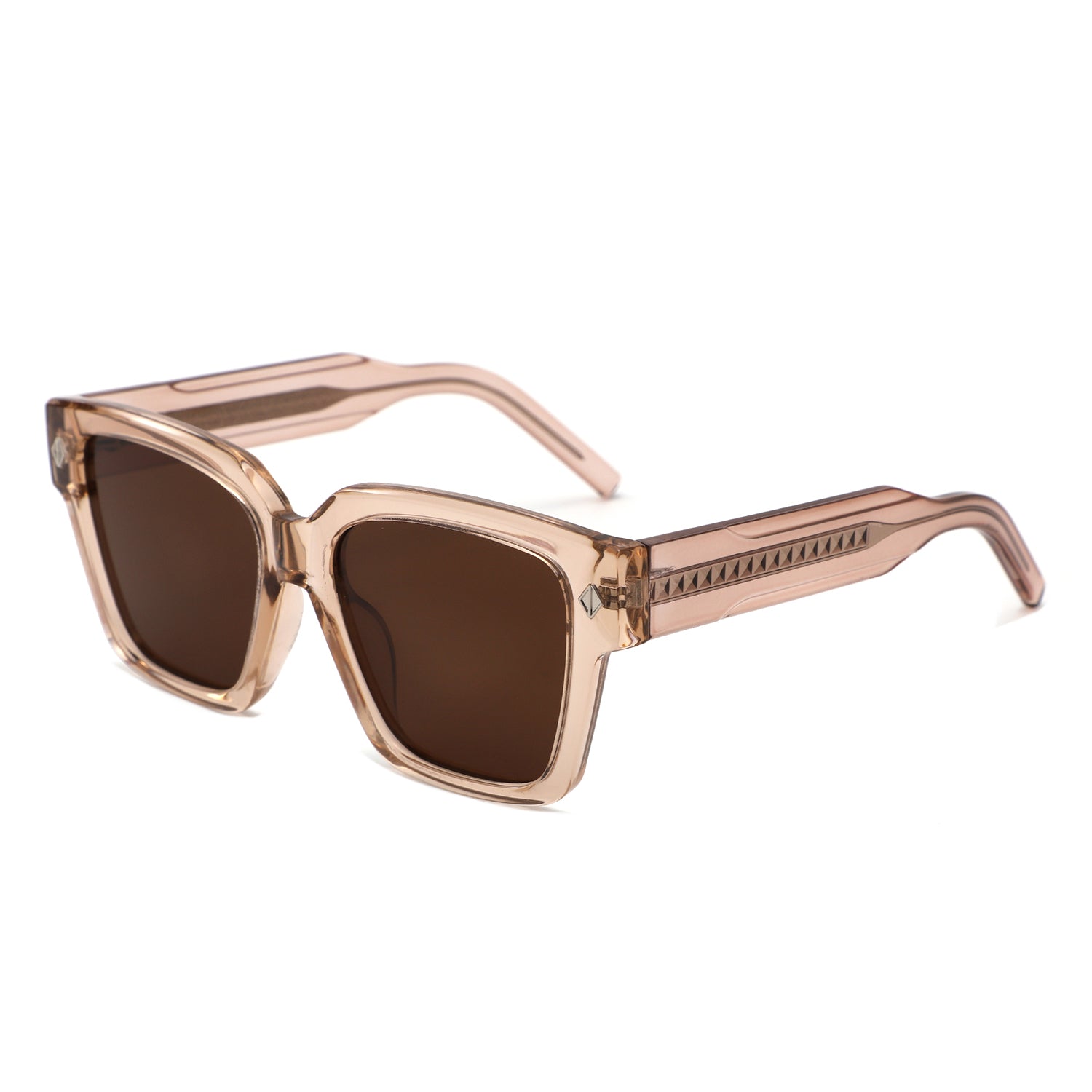 P/C006 - Oversized Bold Square Women Fashion Wholesale Sunglasses - Iris Fashion