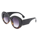 HS1279 - Oversize Round Women Oval Fashion Wholesale Sunglasses
