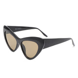 S1237 - Women High Pointed Cat Eye Fashion Wholesale Sunglasses