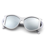HS2174 - Square Geometric Large Chunky Fashion Wholesale Sunglasses