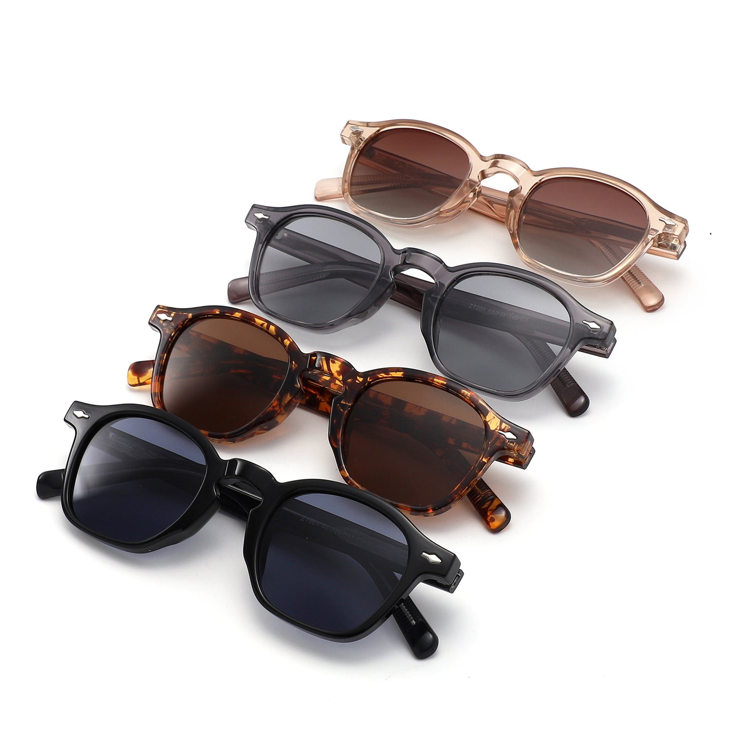 P/C001 - Classic Round Retro Fashion Wholesale Sunglasses - Iris Fashion