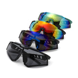 HS1374 - Shield Wraparound Cycling Sports Wholesale Sunglasses