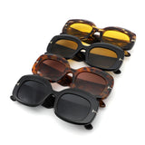 HS1431 - Oversized Square Retro Fashion Women Sunglasses