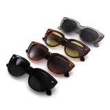 HS1424 - Women Round Cat Eye Fashion Sunglasses