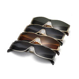 HJ2120 - Oversize Rectangle Wrap Shield Flat-Top Wholesale Sunglasses