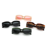 HS1425 - Women Fashion Bold Square Sunglasses