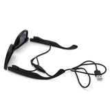 ZN5001 - Sport Wrap Mirrored Smart Eyewear Bluetooth Sunglasses