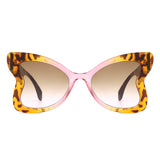 HS1284 - Women Oversize Butterfly Shape Fashion Cat Eye Wholesale Sunglasses