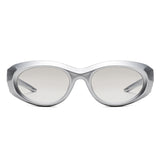 HS2216 - Bold Futuristic Oval Wrap Y2K Wholesale Sunglasses