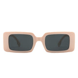 HS1250 - Retro Square Thick Frame Fashion Women Wholesale Sunglasses