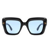 HS1380 - Bold Square Oversize Retro Wholesale Sunglasses