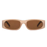 HS1301 - Rectangle Narrow Retro Fashion Square Wholesale Sunglasses