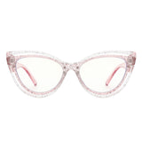 HS1306 - Women Retro Two-Tone Cat Eye Wholesale Sunglasses