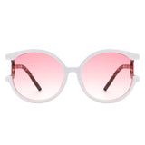 HS2164 - Oversize Fashion Irregular Round Oversize Wholesale Sunglasses