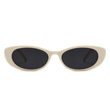 HS2210 - Slim Retro Oval Fashion Narrow Women Wholesale Sunglasses