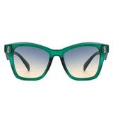 HS1316 - Women Fashion Square Chic Cat Eye Wholesale Sunglasses