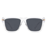 HS1319 - Women Fashion Chic Tinted Square Wholesale Sunglasses
