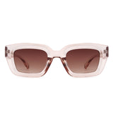 HS1215 - Classic Square Retro Tinted Fashion Wholesale Sunglasses