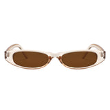HS1383 - Slim Retro Sleek Cat Eye Wholesale Sunglasses