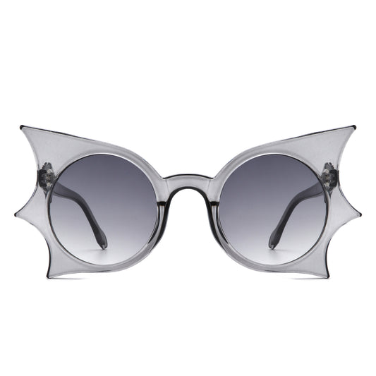 HS1252 - Irregular Round Geometric Party Wholesale Sunglasses