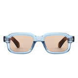 HS1355 - Vintage Square Flat Top Retro Fashion Wholesale Sunglasses