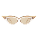HS1237 - Women Round Fashion Cat Eye Wholesale Sunglasses