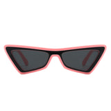 HS1239 - Retro Triangle Fashion Colorful Cat Eye Women Wholesale Sunglasses