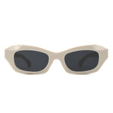 HS1290 - Women Fashion Square Retro Narrow Cat Eye Wholesale Sunglasses