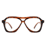 HS1333 - Geometric Square Modern Fashion Aviator Wholesale Sunglasses