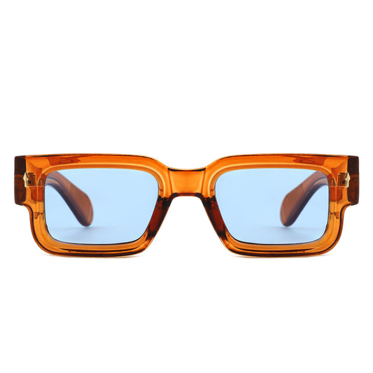 HS1379 - Chunky Retro Square Bold Fashion Wholesale Sunglasses