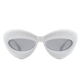 S1208-1 - Oversize Irregular Lips Shape Thick Frame Fashion Women Sunglasses