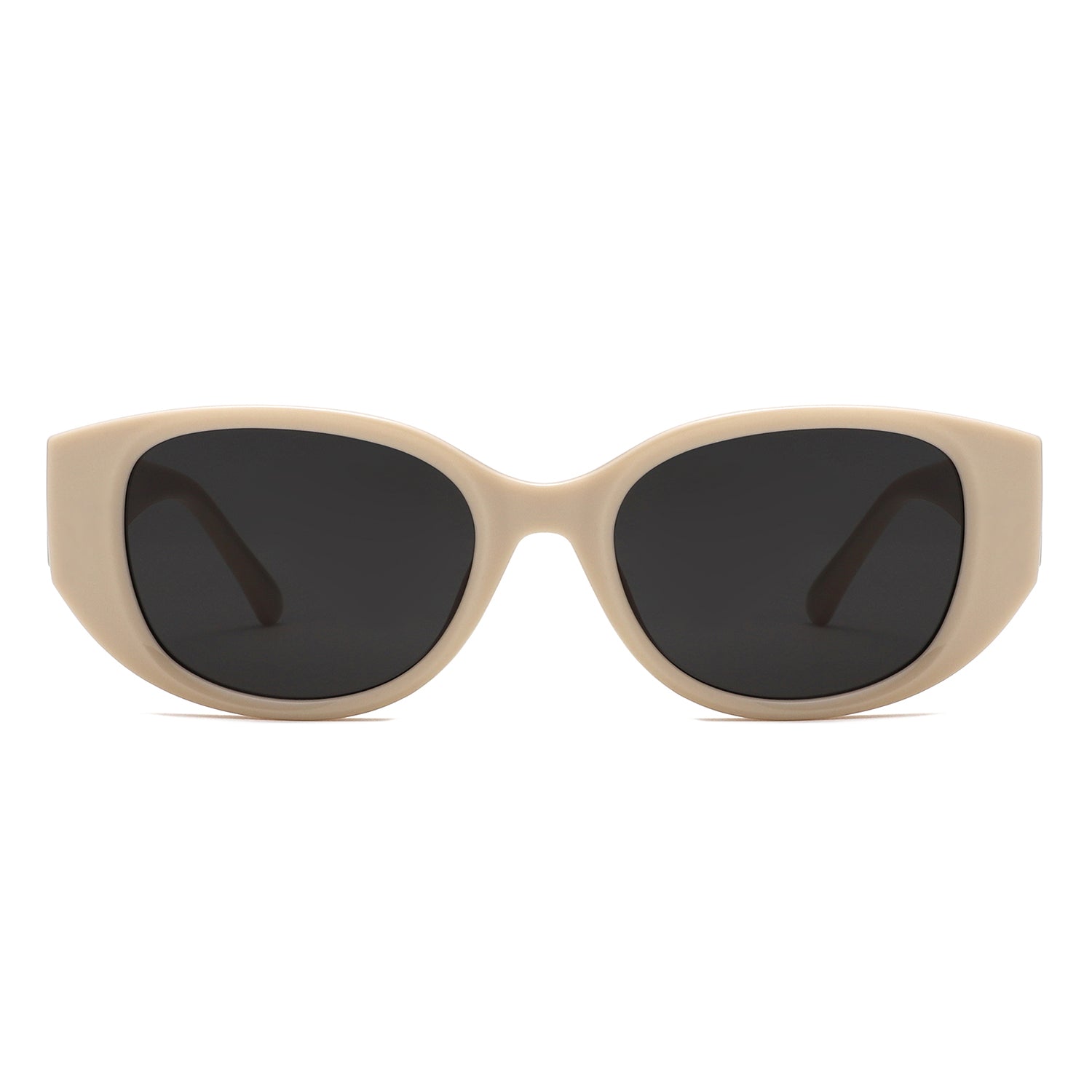 HS2214 - Women Oversized Oval Cat Eye Sunglasses - Iris Fashion