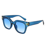HS1363 - Square Retro Chunky Fashion Wholesale Sunglasses