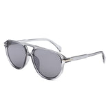 HS1371 - Retro Brow-Bar Fashion Aviator Wholesale Sunglasses