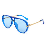 HS2264 - Women Oversized Fashion Classic Aviator Sunglasses