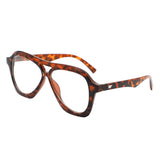 HS1333 - Geometric Square Modern Fashion Aviator Wholesale Sunglasses