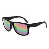 FS1002 - Polarized Vibrant Colorblock Square Wholesale Sunglasses