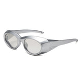 HS2216 - Bold Futuristic Oval Wrap Y2K Wholesale Sunglasses