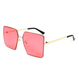 HJ2112 - Square Oversized Sleek Fashion Women Wholesale Sunglasses