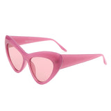 S1237 - Women High Pointed Cat Eye Fashion Wholesale Sunglasses