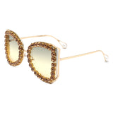 HJ3032 - Rhinestone Oversize Butterfly Luxury Women Wholesale Sunglasses