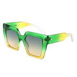 HS2166 - Fashion Square Chic Flat Top Women Wholesale Sunglasses