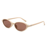 HS2234 - Slim Retro Oval Fashion Color-Tint Wholesale Sunglasses