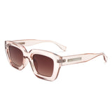 HS1215 - Classic Square Retro Tinted Fashion Wholesale Sunglasses