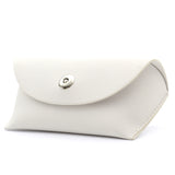CF004 - Protective Portable Round Button Snap Closure Eyewear Case