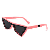 HS1239 - Retro Triangle Fashion Colorful Cat Eye Women Wholesale Sunglasses