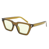 HS1300 - Vintage Square Chic Fashion Women Cat Eye Wholesale Sunglasses